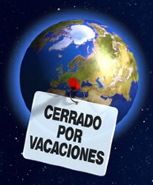 Cerrado por vacaciones