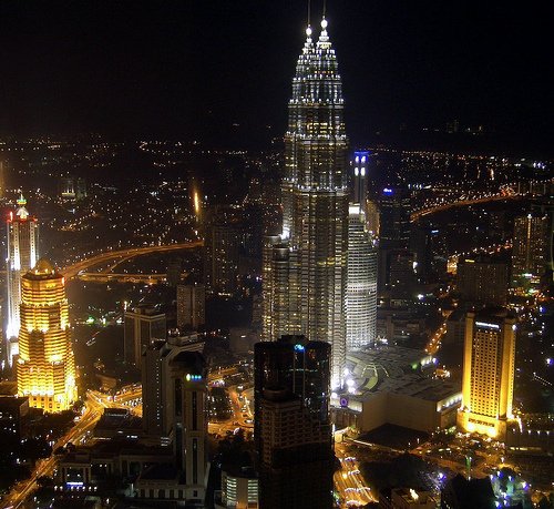 Torres Petronas en Kuala Lumpur, Malasia