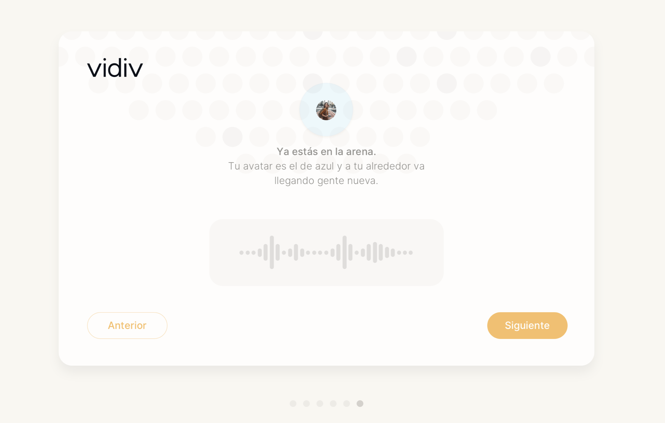 La arena de vidiv